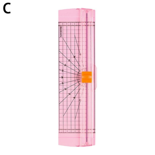 Portable Photo Paper Cutter Guillotine Card Trimmer Art Ruler Office