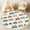 Color 1, variant on 4ft Nursery Rug, Colorful Illustrated Map Roads Vehicles Village Scene Washable Playroom Educational & Fun with Cars and Toys Non-Slip Children Rugs for Kids Classroom Decor