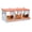 3-Orange, variant on ENTU 3 Bay Metal Nest Box Wall Mount Galvanized Steel for Hens Ducks Orange