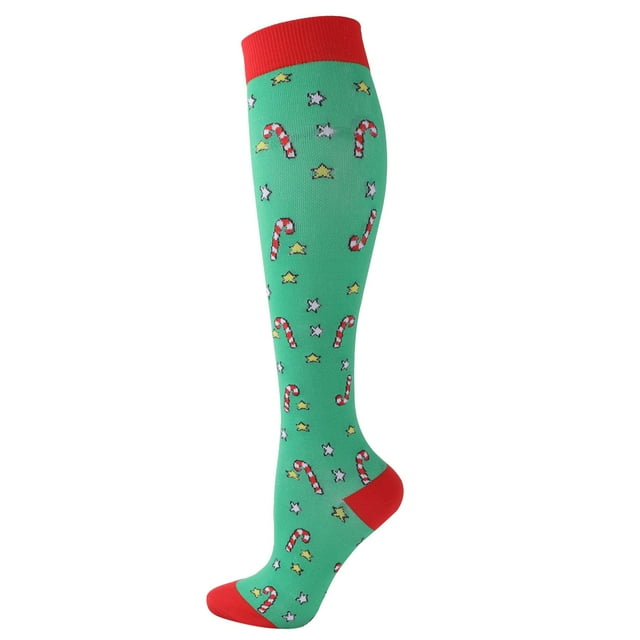 FhsagQ Socks Men's Socks Sleep Socks Exercise Stress Socks Elastic Socks Running Skipping Compression Socks Stockings Jacquard Calf Socks Costume Socks for Men Set Mens Socks Plus Size Orange S