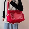 thumbnail image 6 of Leodye 1PCS Large Capacity Messenger Bag Simple Versatile Shoulder Crossbody Bag for School Daily Book Stationery Carrying -13.78x10.24x4.72in, 6 of 7