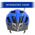 thumbnail image 3 of Zefal Axis Mountain Bike Adult Blue Helmet (Ages 14+, Unisex, Visor), 3 of 7