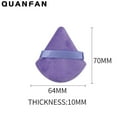 thumbnail image 4 of 12 Pcs Poudre Triangulaire Cale Humide Double Usage Forme Douce pour Poudre Libre Coins des Yeux, 4 of 9