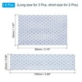 thumbnail image 2 of Uxcell Reflective Patch 1"x4" 2"x3", 5 Pcs Safety Appliques, White, 2 of 6