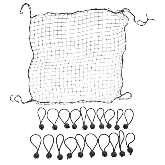 BELOWSYALER Football Rebounder Net Soccer Catching Net with 20 Elastic Rope Soccer Rebounds Catching Net Training Equipment