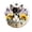 FFclock036, variant on ZXCXRQFa Desk Clocks Watercolor Cute Koala On Tree Silent Non Ticking Round Wall Clock Home Decor Battery Operated Decorative for Living Room, Kitchen, Bedroom Clock Art