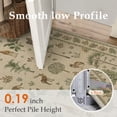 thumbnail image 3 of BERTHMEER 3'x5' Easy Jute Area Rug for Living Room, Front Door Mat Non Slip Washable Neutral Area Rug, Farmhouse Non Slip Low Pile Floor Carpet for Entryway Porch Doorway, Natural, 3 of 4