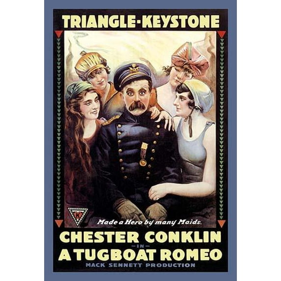 A Tugboat Romeo-Fine Art Canvas Print (20" x 30")