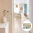 thumbnail image 7 of Yayeee Toggle Light Switch Wall Plate 2-Gang 4.56"x4.48" Decorative Outlet Cover, Retro Yellow Floral, 7 of 7