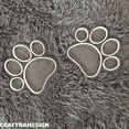 thumbnail image 2 of Craftnamesign Paw Print Neon Sign, Pet Spa Wall Art, Kids Zone Wall Decor, 2 of 4