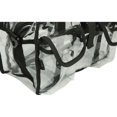 thumbnail image 4 of Casemetic PC04PK Casemetic Pink Clear Set Bag Double Storage Compartment 3 External Pockets &amp; Shoulder Strap, 4 of 4