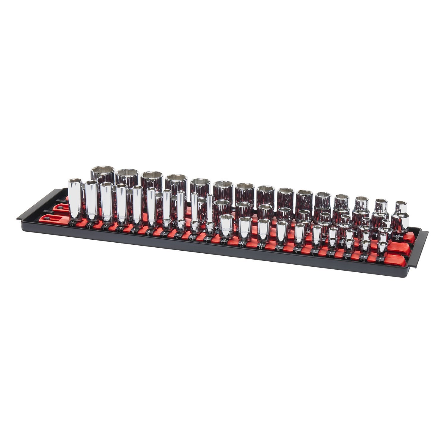 ernst mfg 8455 BL socket boss high-density Tray w/ 2 1/4" socket rail system 