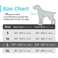 thumbnail image 2 of Arnés para perros azul claro, grande, ajustable, reflectante, antitirones, fácil de poner, con asa de control, transpirable, duradero, para perros medianos y grandes., 2 of 5