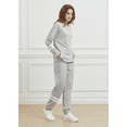 thumbnail image 5 of WQD Womens 2 Piece Loungewear Set Long Sleeve Pullover Top and Jogger Pants Tracksuit Pajama Sweatsuit Casual Lounge Outfits with Pockets for Fall Winter (Available in Plus Size), 5 of 7