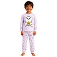 thumbnail image 5 of JAJAHO Halloween Kids Pajamas Boy Girl Long Sleeve Top And Pants Set Ghost Sleepwear 2 Piece Set 2-10Y, 5 of 7