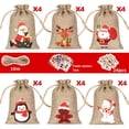 thumbnail image 1 of 24Pcs DIY Christmas Advent Calendar Gift Bags Merry Christmas Decor For Paper Clips Stickers Cristmas Ornament Xmas Navidad, 1 of 5