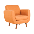 thumbnail image 2 of Sillon Kessa Muebles Lewis Mandarina, 2 of 6