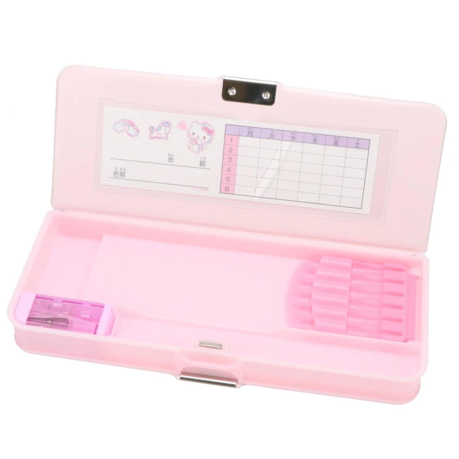Sanrio Double-sided Open Pencil Case Hello Kitty
