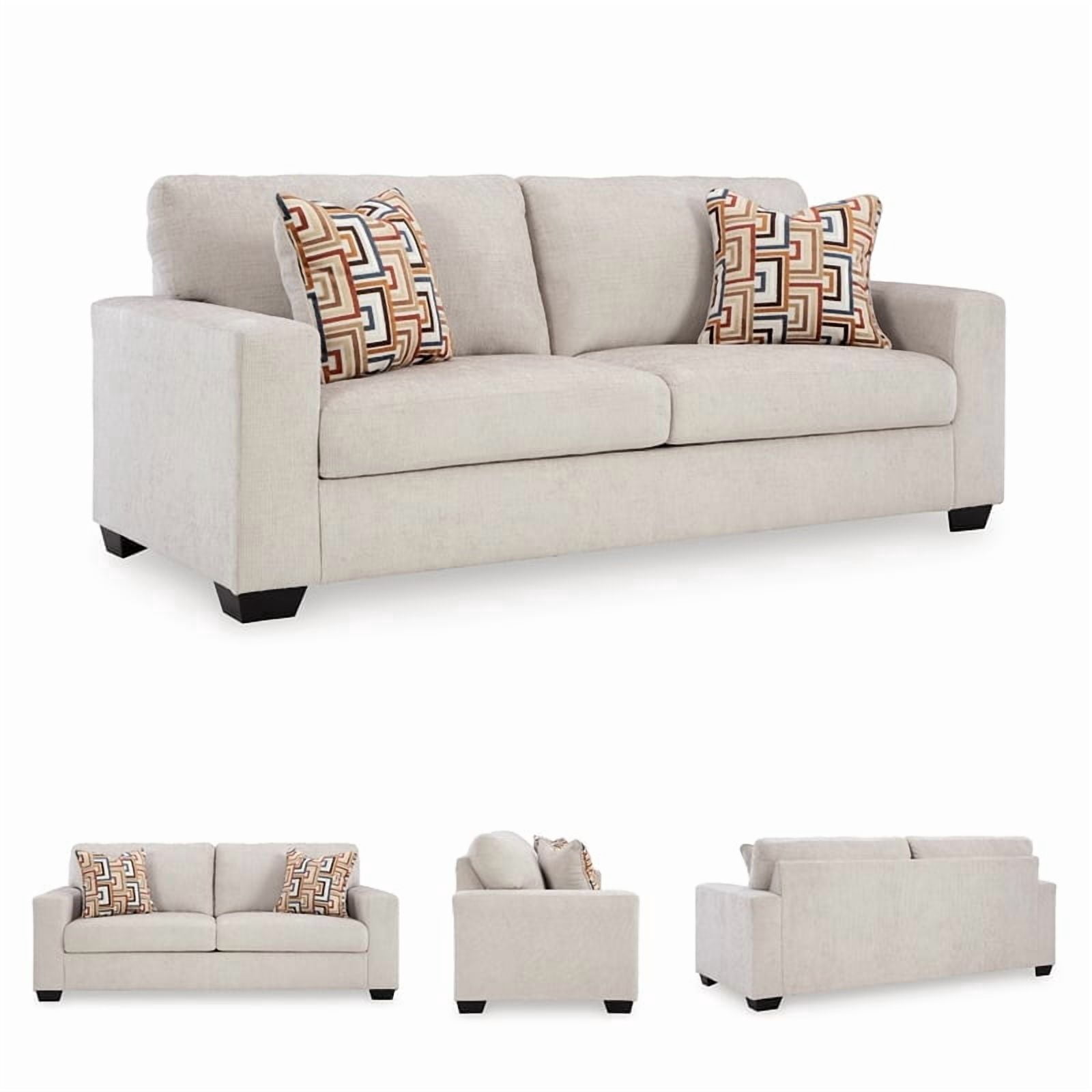 Signature Design by Ashley Furniture Aviemore Stone Queen Sofa Sleeper