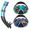 thumbnail image 1 of Juego de Snorkel PIYAZI para Adultos con Máscara Antifugas, 1 of 7