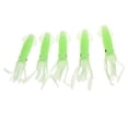 thumbnail image 1 of 6x de Faldas de Calamar con Brillo Suave, Señuelo de Calamar Artificial, Aparejos de Pesca, Herramienta Maravillosa para de 6 piezas, 1 of 6