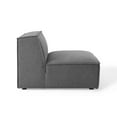 thumbnail image 7 of Modway Restore Sectional Sofa Armless Chair in Charcoal, 7 of 7