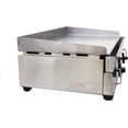 thumbnail image 4 of INTBUYING Commercial LPG Gas Grill Griddle Countertop Flat Top Cooking Griddle Grill BBQ Teppanyaki Grill with Adjustable Temperature Control 2800Pa Stainless Steel, 4 of 6