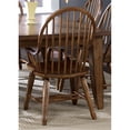 thumbnail image 1 of Liberty Furniture Treasures Medium Brown Bow Back Arm Chair - Oak, 1 of 1