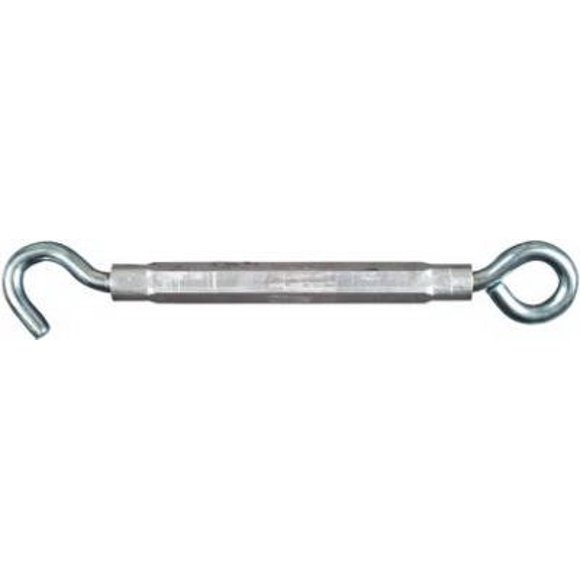 Tensor Hook & Eye NATIONAL MFG, 1/2 x 43 cm, zinc, 145 kg