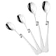 thumbnail image 4 of Cucharas de café de acero inoxidable, cuchara agitadora curva, cuchara mezcladora de café, 4 Uds., 4 of 6