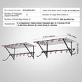 thumbnail image 2 of GETHFSA Wall Mount Bike Storage Rack with 2 Shelves, Heavy Duty Garage Bike Holder for 4 Bicycles, Adjustable Hooks, Steel Bike Wall Rack, 500 lbs Capacity, 2 of 9