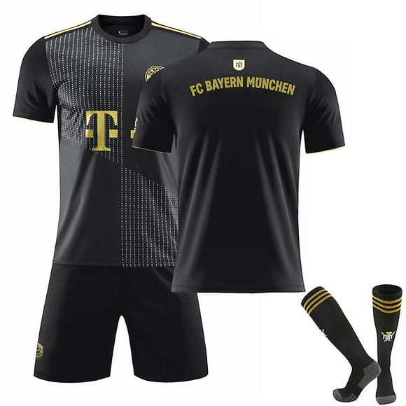 New Season 21-22 Bayern Munich Away Kids Adults Football Soccer Jersey Trainin Jersey Suit