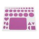 thumbnail image 1 of unbranded De Herramientas De Quilling Con Plantilla Eva Morada Para Manualidades Y Arte En Papel, 1 of 6