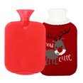 thumbnail image 1 of Up to 65% off Kitchen Gadgets Hot Water Bottle With Cover 1000ML Bed Bottle With Soft Fleece Cover Bed Bottle Provides Warmth Gift Kitchen Organizers and Storage, 1 of 8