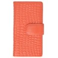 thumbnail image 3 of Slim Credit Card Holder New Fashion Croco Embossed Design with Snap Closure 118-268 (C), 3 of 19