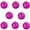 Hot Pink, variant on KOYPTL Christmas Balls Ornaments,8 pcs Foam Shatterproof Balls,Disco Mirror Glitter Christmas Tree Bulbs For Xmas Tree Holiday Wedding Party Decorations (4cm Purple)