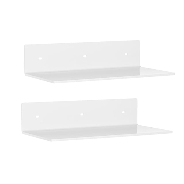 Estante Flotante de Acrílico, Pequeño Estante de Almacenamiento, Decoración de Pared para Baño, Sala de Estar, .