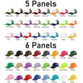 thumbnail image 2 of Falari 12 Pack Bulk Wholesale Mesh Trucker Hats 6 Panel Baseball Caps for Men and Women - Assorted Group 3, 2 of 7