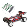 thumbnail image 4 of ZheElen Pack de 7 Servo Lien Réglable Pull Rod Remote Control Voiture 1:10 Mise à Niveau Pièce de Rechange Modification Remplacement pour Wltoys 104001 Vert, 4 of 8