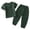 0-Dark Green&185, variant on Tiijoy Infant Boys Outfits Kids Lightweight Short Sleeve Tshirt Pants Set, Sizes 18-24M