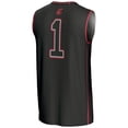 thumbnail image 3 of Male GameDay Greats #1  Black Washington State Cougars  Lightweight Basketball Jersey, 3 of 4