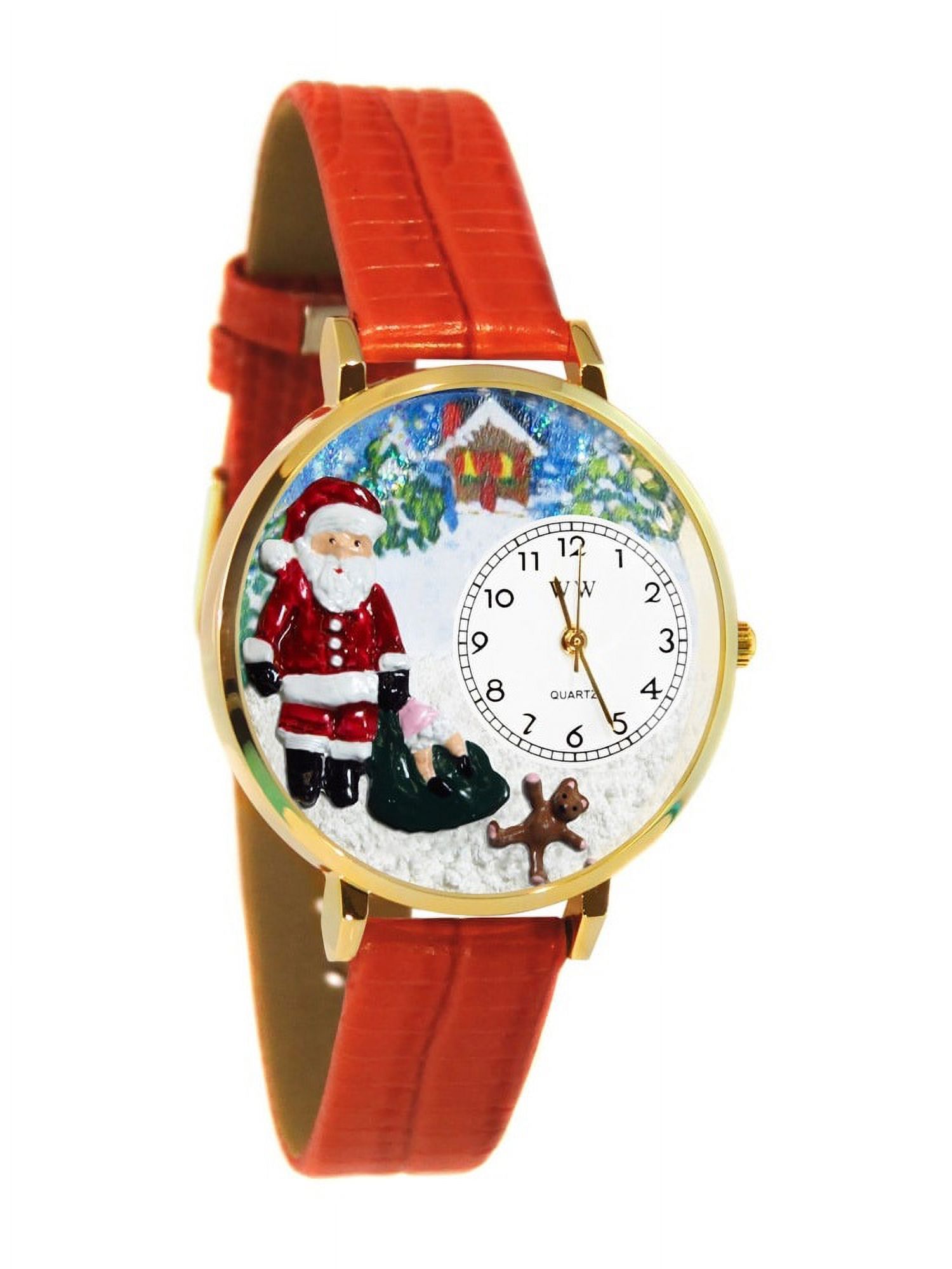 Ho-Ho-Ho! Festive Fun with this Santa Claus Women\'s Watch HO Ho HO Print, Festive Santa Claus Framed Poster, Winter  main image 2