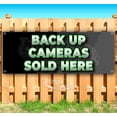 thumbnail image 1 of Back Up Cameras Sold Here 13 oz Vinyl Banner With Metal Grommets, 1 of 4