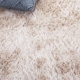 thumbnail image 6 of SAFAVIEH Rainbow Jaki Abstract Shag Area Rug, Light Beige, 6' x 9', 6 of 10