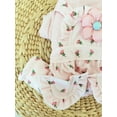 thumbnail image 5 of 1pc Pet Dog Cute Floral Overalls Jumpsuit With Double-Layer Design For Winter, 5 of 5
