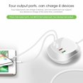 thumbnail image 4 of Cargador USB Portátil ANGGREK De 4 Puertos Alta Resistencia Cuatro Dispositivos De Salida Rápida, 4 of 7