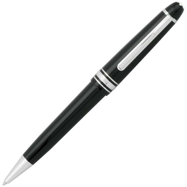 montblanc pix black ballpoint