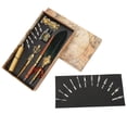 thumbnail image 3 of Ensemble de Stylos Plumes Rétro Créativité Britannique Costume d'Écriture pour Couple d'Affaires Cadeau pour Enseignant Aîné Vert Foncé, 3 of 14