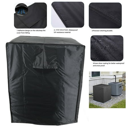 

Air Conditioner Cover 24 x24 x30 for Outside Protection Waterproof Windproof