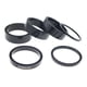 thumbnail image 5 of Espaciador de Vástago de Auriculares de Bicicleta Macarena 6 Piezas 28,6 mm Negro, 5 of 8